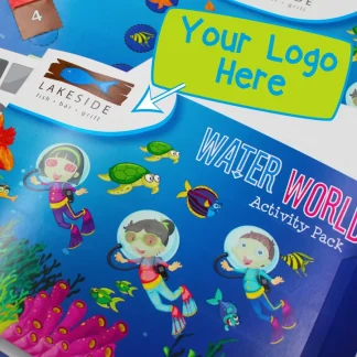 Logo Branded Water World Premium Activity Packs